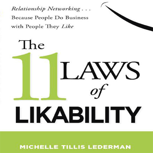 Title details for The 11 Laws Likability by Michelle Tillis Lederman - Available